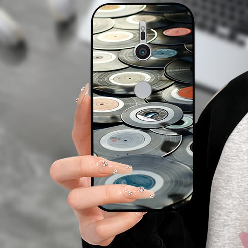 For Sony Xperia XZ2 XZ 4 2 1  Soft Silicone Black Back Shell Phone Cover For Sony XZ1 XZ2 XZ4 Funda Coque Shockproof Cases