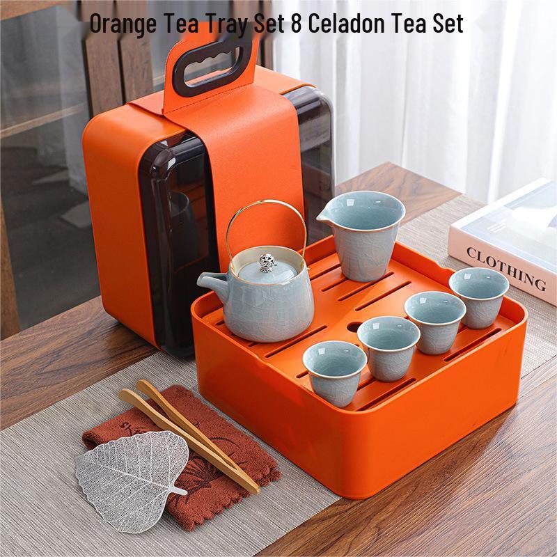 Qianxing Ceramic Travel Tea Set
