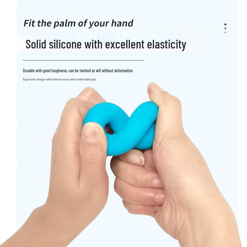 Silicone Hand Grip Exerciser Ring CN plug (adapter included)