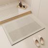 Silica Diatomite Bath Mat Absorbent Fast Drying Non Slip Floor Rug Bathroom Entrance Modern Minimalist