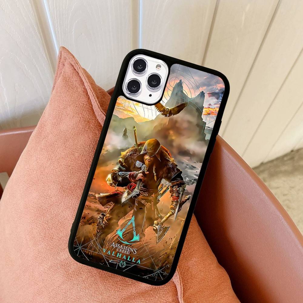 Funny A-Assassins Game C-Creed PC+TPU Shockproof Protective Phone Case For IPhone17 14 15 16 Pro Max 13 12 11 17 Air