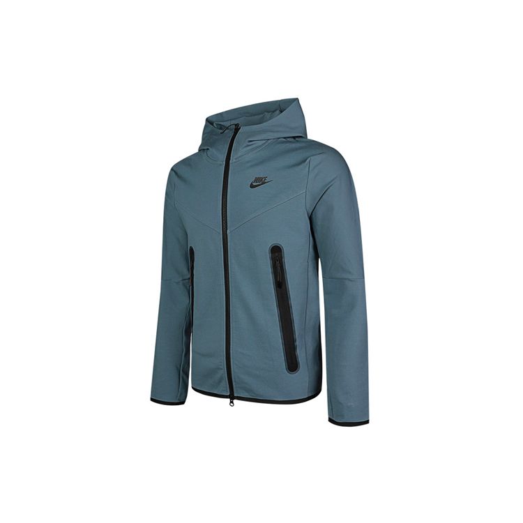 Nike Sportswear Full-Zip Hooded Jacket Men Outerwear Indigo CU4480-031