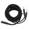 Headphone Adapter Cable Low Loss Headset Splitter Adapter Cord for Kingston HyperX Cloud Stinger