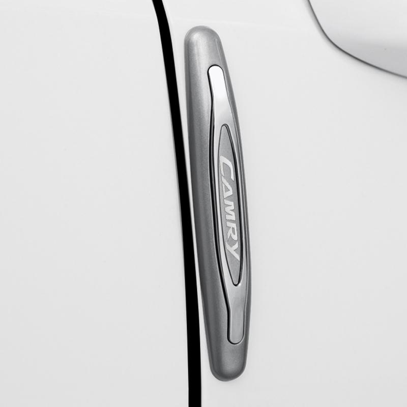 OELK1 4pcs For Toyota camry Car Handle Protector Sticker Door Edge Crash Strip Anti-collision Accessories