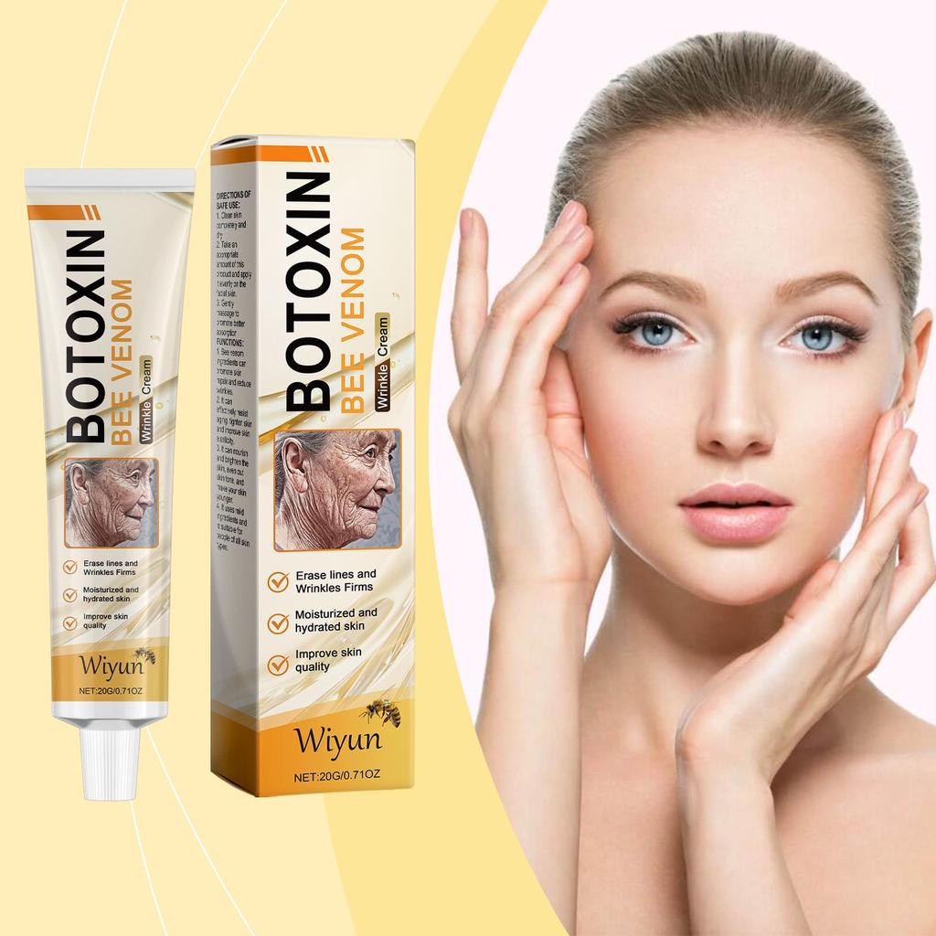 Bee Venom Skin Cream Gentle Nourishing Care Facial Skin Moisturizing Hydrating Softening Skin Cream