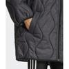 Adidas Quilted Mid Jacket   Black Iw5862