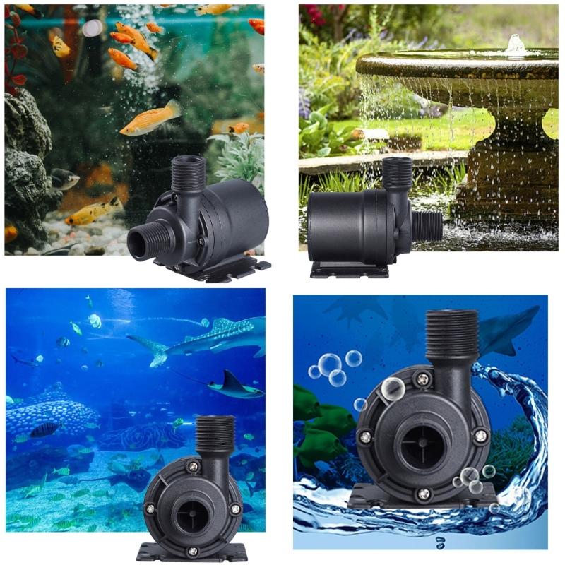 Versatile & Dependable Water Pump 12V/24V Powerful Water Pump Brushless Water Pump Plastic for Various Applications