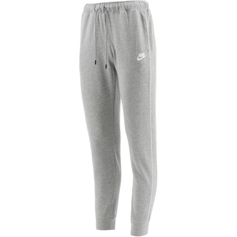 Nike Logo Print Drawstring Joggers Women Bottoms Grey CZ8340-063