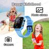 Kids Smart Watch Multifunctional Waterproof SOS GPS Camera HD Call Voice Chat Games LED Flashlight Weather Alarm Smartwatch