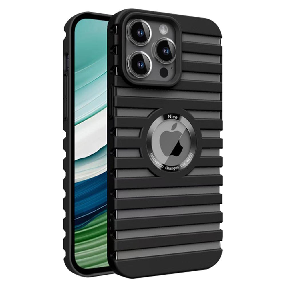 

For iPhone 16 Pro Max Case Compatible with Magsafe Heat Dissipation Drop-Proof PC Phone Cover Black