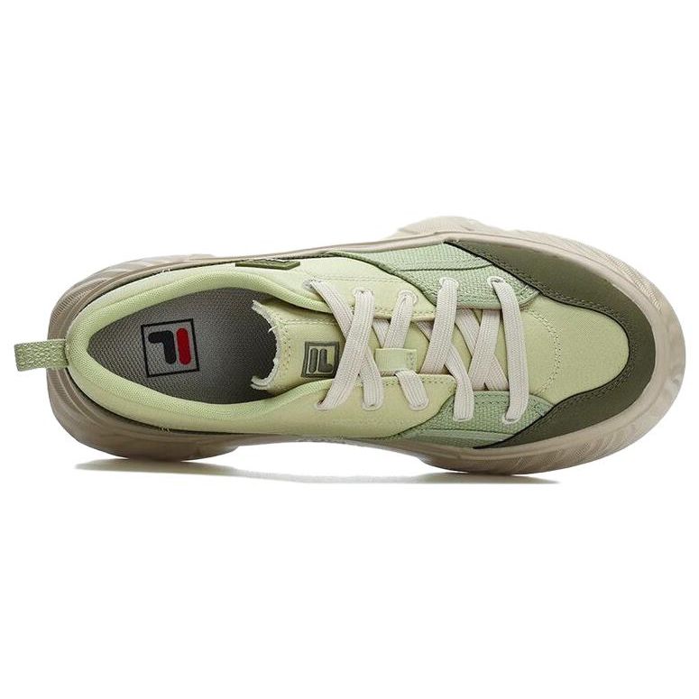 FILA Fosso Casual Shoes Simple Comfortable Low-Top Canvas Shoes Men sneaker Avocado-Green F12M322301FPA