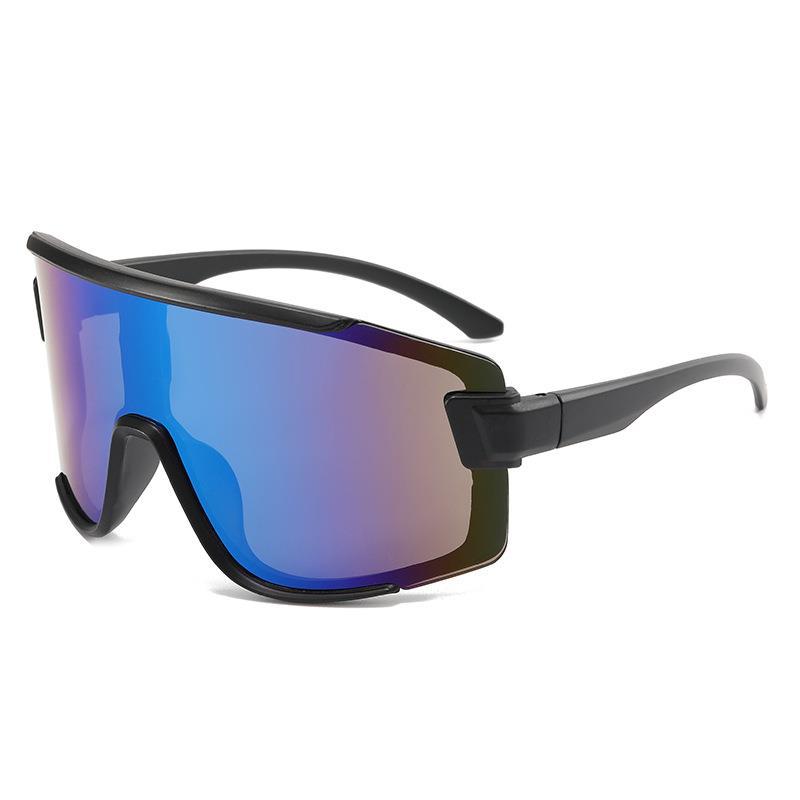 8302 Cross Border New Men's Sunglasses Large Frame Sports Leisure Women's Outdoor Cycling Glasses