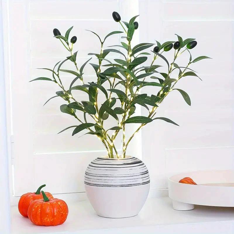 Nordic Style LED Phalaenopsis Branch Lights - Simulated Tree Branch Colored Lights for Room Decor and Atmosphere