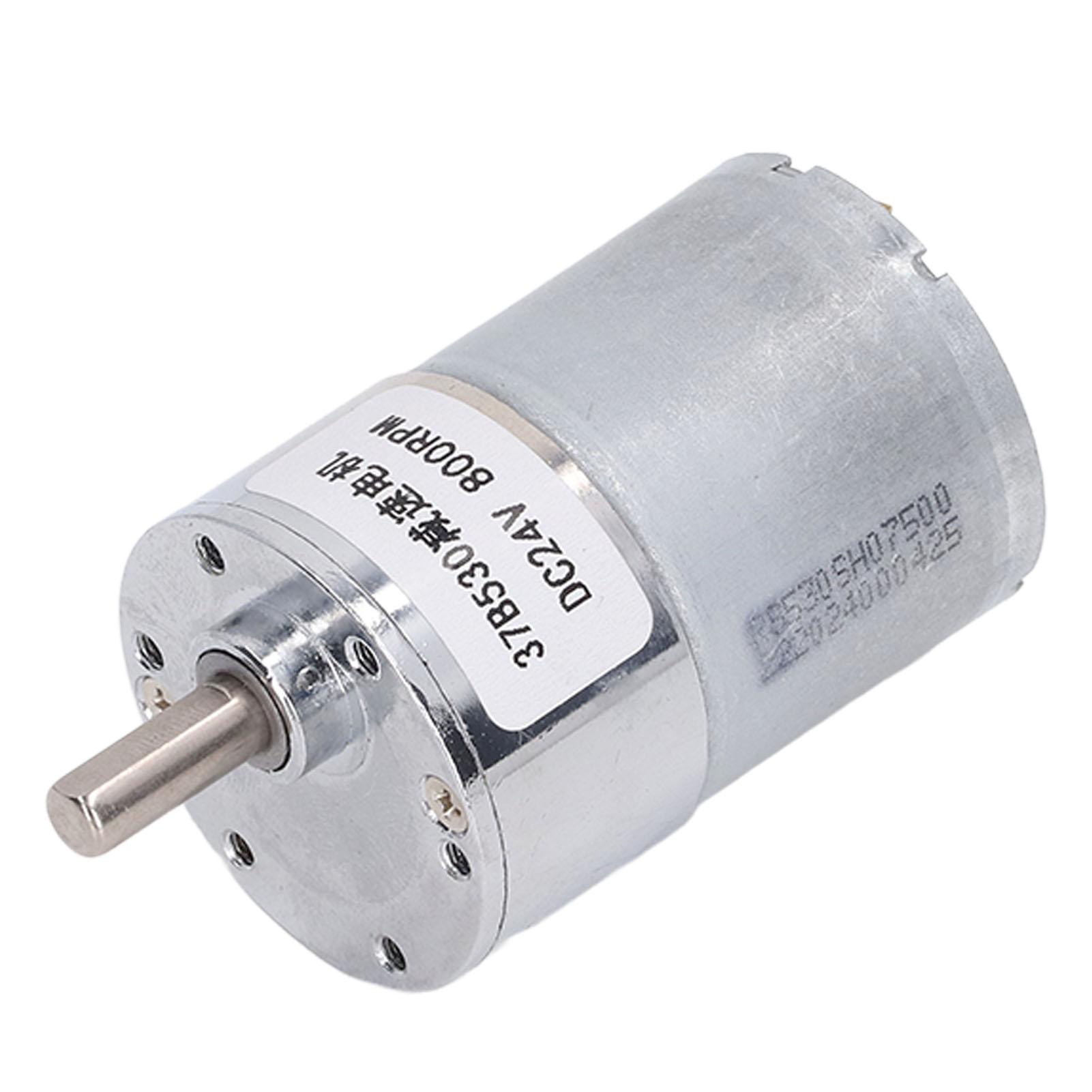 

Gear Motor DC 24V 800RPM Speed Reduction Stable Transmission Geared Motor for Robot