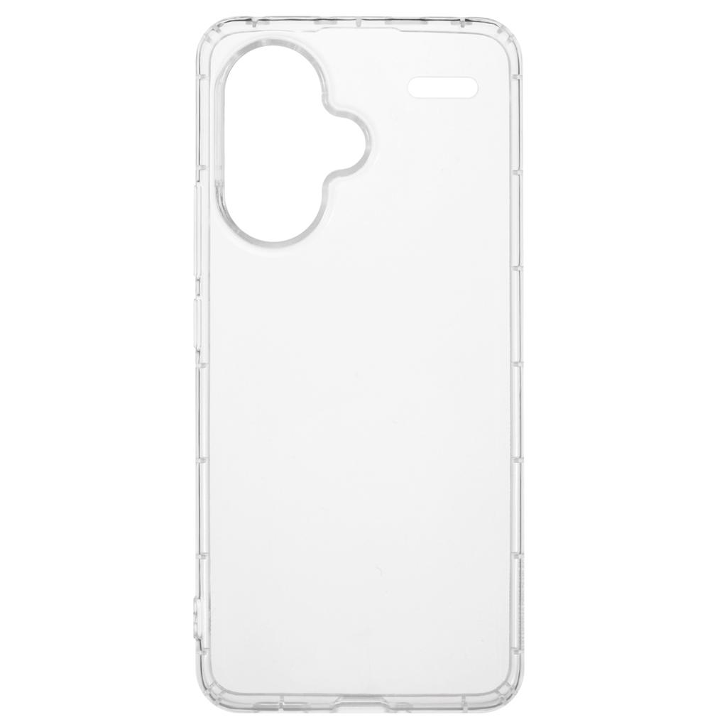 Für Xiaomi Redmi Note 13 Pro+ 5G Klare Hülle Sturzsichere TPU Handyhülle (Großes hinteres Linsenloch)