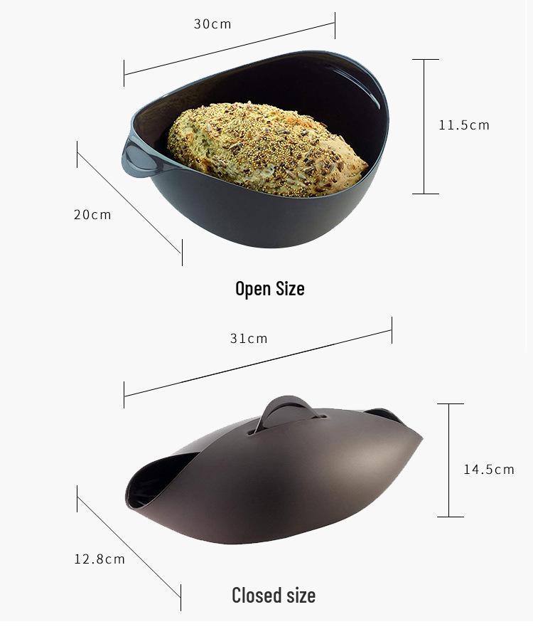 Versatile Silicone Bread Maker & Steamer Baking Pan
