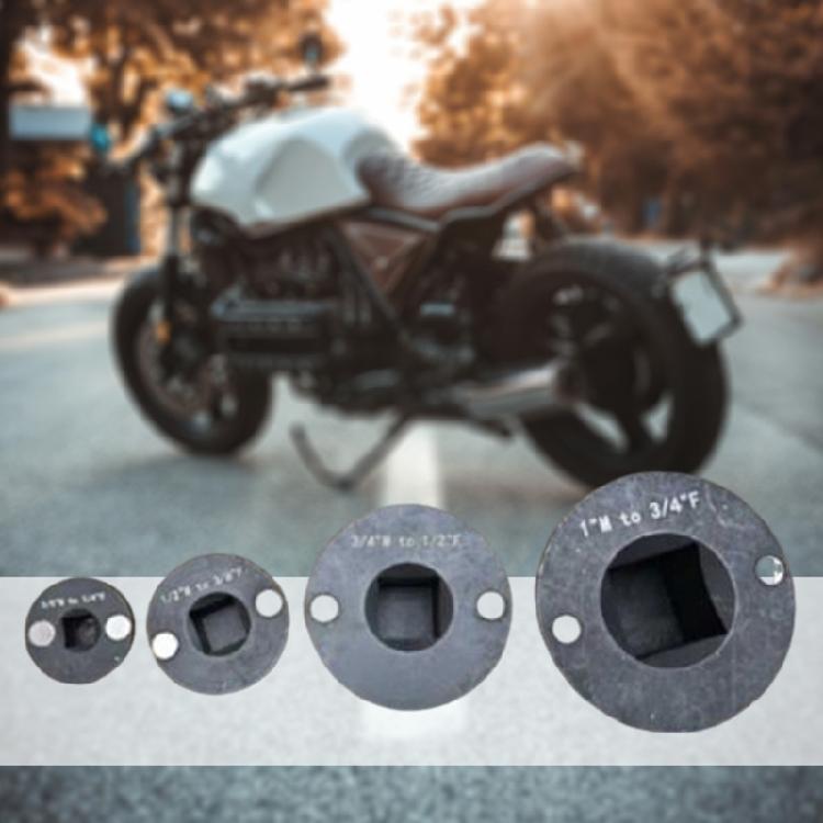 Automotive Bearing Socket Adapter Thin Stackable Construction Stackable Impact Tool Adapter 1/4inch to 3/8inch for Car