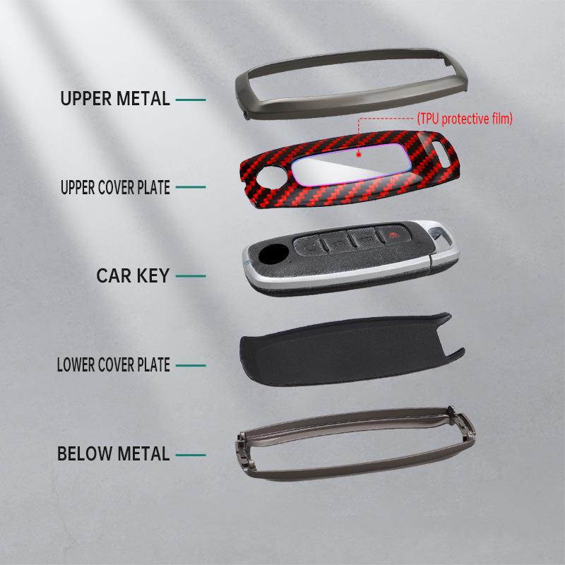 Nissan Altima & Sylphy 2025-2026 Key Cover for Models 21-26, Unisex Car Shell Buckle.