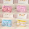 Cartoon Kuromi Melody Print Design Fabric Foldable Storage Box With Removable Lid For Living Room And Desk Organization
