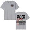 Japanese Style Mount Fuji Cherry Blossoms Print T Shirts Unisex Women Clothing Short Sleeve 100 Cotton Casual Short Sleeve TShirt