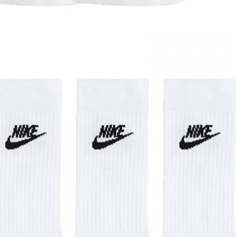 Nike Long Socks 3 Pairs Dx5025 100 Sportswear Everyday Essentials Crew Socks 3 Pack