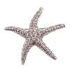 Ny Nydelig Dame Sjarmerende Sjøstjerne Krystall Rhinestone Nål Brosje 3 Farger