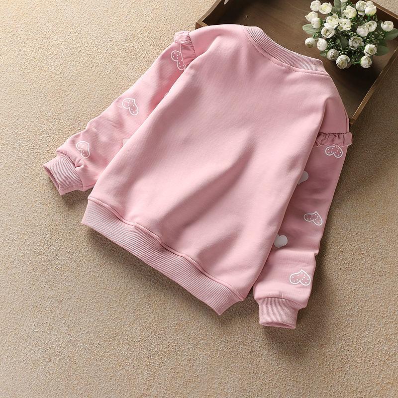 Girls Baby Bottoming Shirt Spring Autumn Long-Sleeved T-Shirt for Girls Cartoon Teen Children Fashion Outwear Clothes Tees Tops