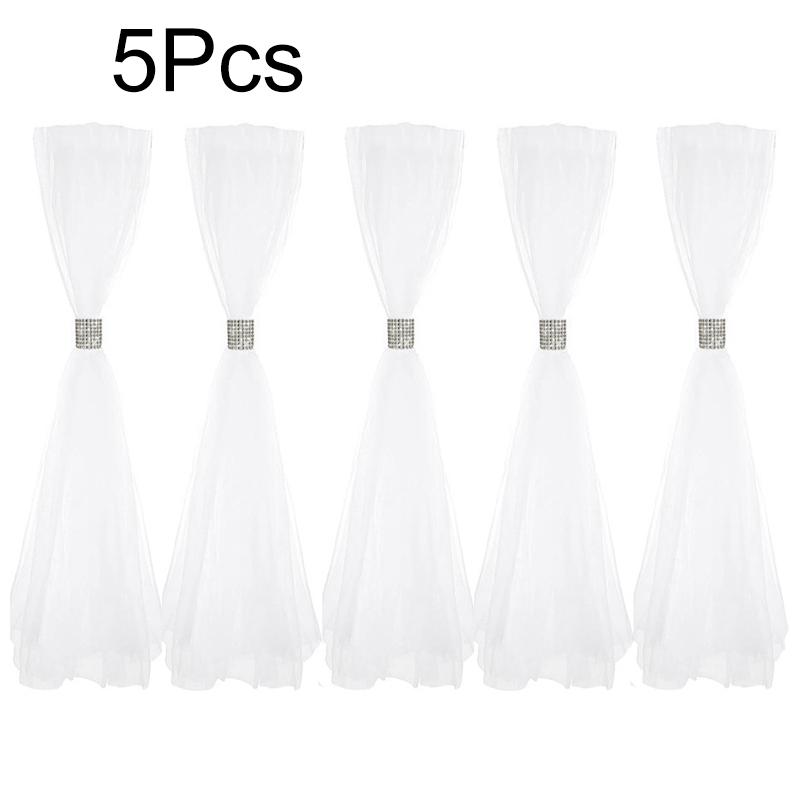 5Pc Outdoor Decoration Forest Style Wedding Decoration Multi-function Birthday Party Grace Diamond Buckle Backrest