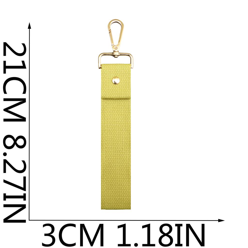 Diy Handmade Webbing Keychain Pendant, Japanese And Korean Fashion Cloth Sticker Decorative Ribbon Pendant, Handmade Ins Bag Pendant.