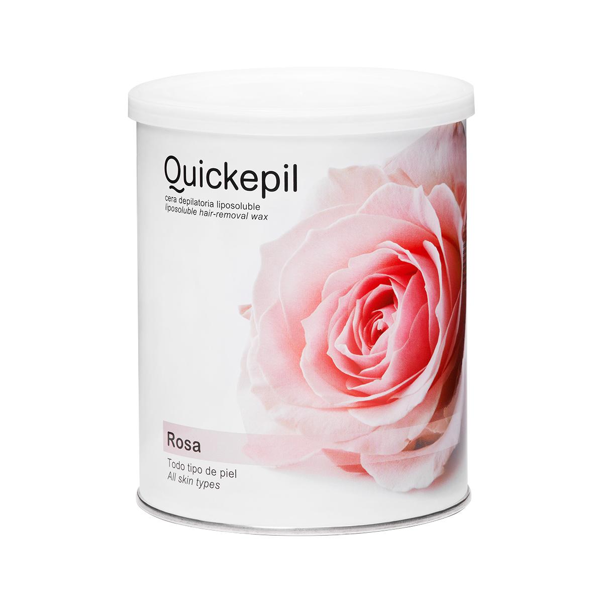 Quickepil Wachs zur Haarentfernung Dose Rose 800 ml