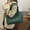 Women Versatile Shoulder Bags Large Capacity Tote Bag Lightweight Casual Fashi Quilted Crossbody Storage Bag New Autumn Winter