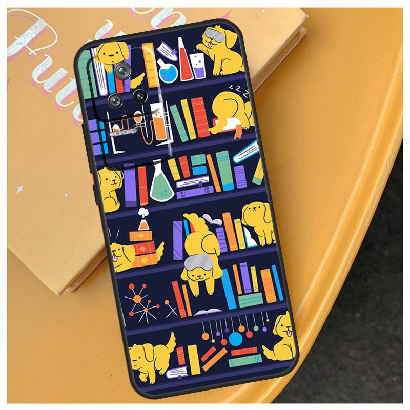 

Library Magic cats Kitten Funda For Xiaomi 17 Pro Max 15 14 Ultra 13T 14T 15T POCO X7 Pro X5 X6 F6 F5 F7 F8 Ultra Case POCO X6 Pro