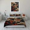 Dragon Art Decorative Set Soft Comfortable Duvet Cover Bedding Set Included 1*Duvet Cover & 2*Pillowcases Gift