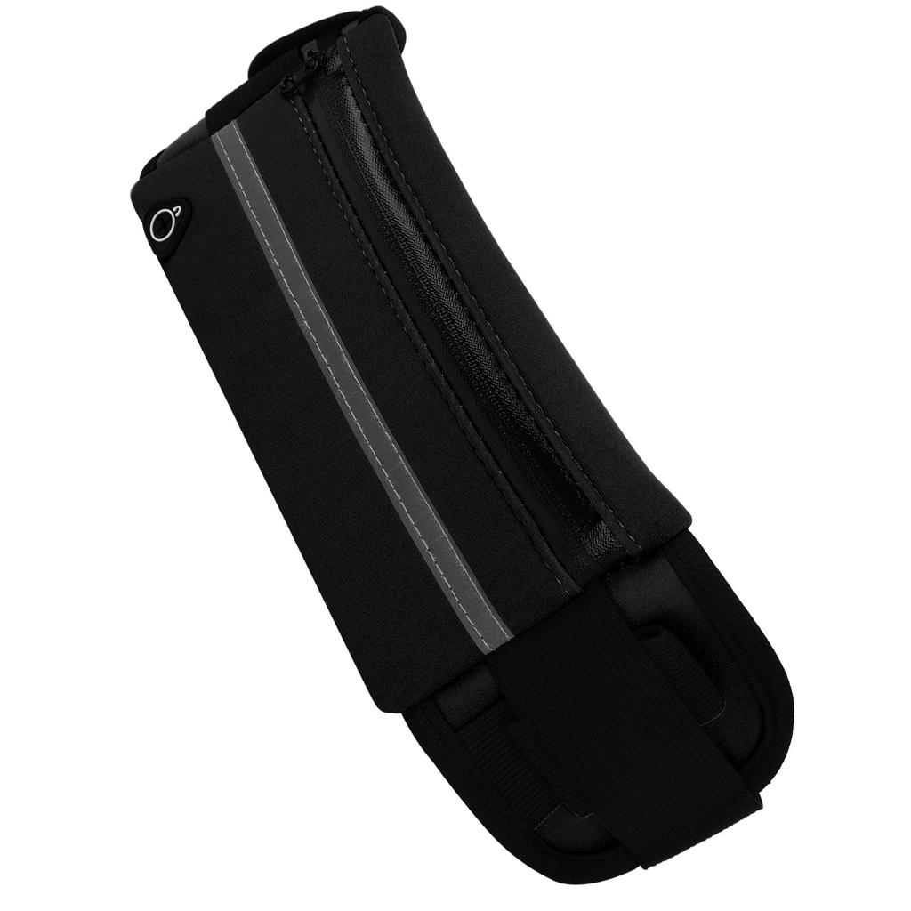 Running Waist Belt Bag Comfortable Unisex Waist Packs for Workout Cycling TravellingBlack