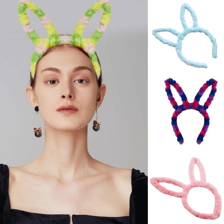 Christmas Rabbit Ear Hair Hoop Cute Live Broadcast Hair Holder Festival Headwear