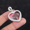 Faceted Pink Kunzite Pendant Top Quality Gemstone Pendant 925 Sterling Silver Pendant Antique Jewelry Handmade Elegant Pendant Gifts For Her
