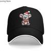 Gewaschene Unisex Baseballkappe Santa Trucker Snapback Kappen Papa Hut Australischer Koala