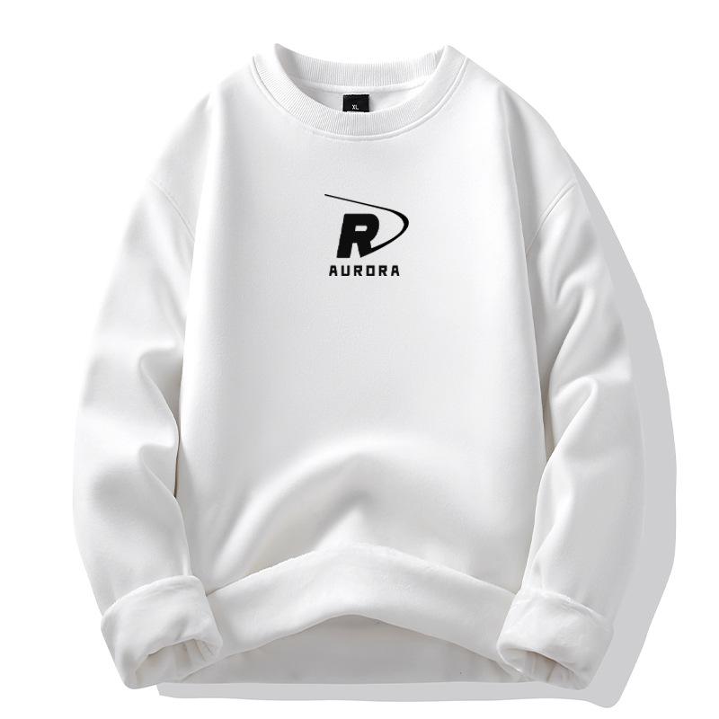 Fashion Men's Sports Hoodie Padded Sweater Autumn and Winter New Cotton Thickened Loose Jacket