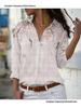 Bestselling Women's Casual Printed Long Sleeve Button-Up Shirt