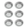 6 Pcs Small Round Paint Tray Painting Color Palette Paint Mixing Palette Tray Suitable for Mixing Various Pigments