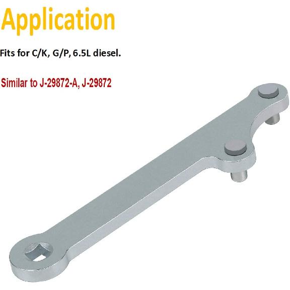 

YMT 6.5L Diesel Injection Pump Adjusting Wrench, Suitable for J-29872-A, J-29872