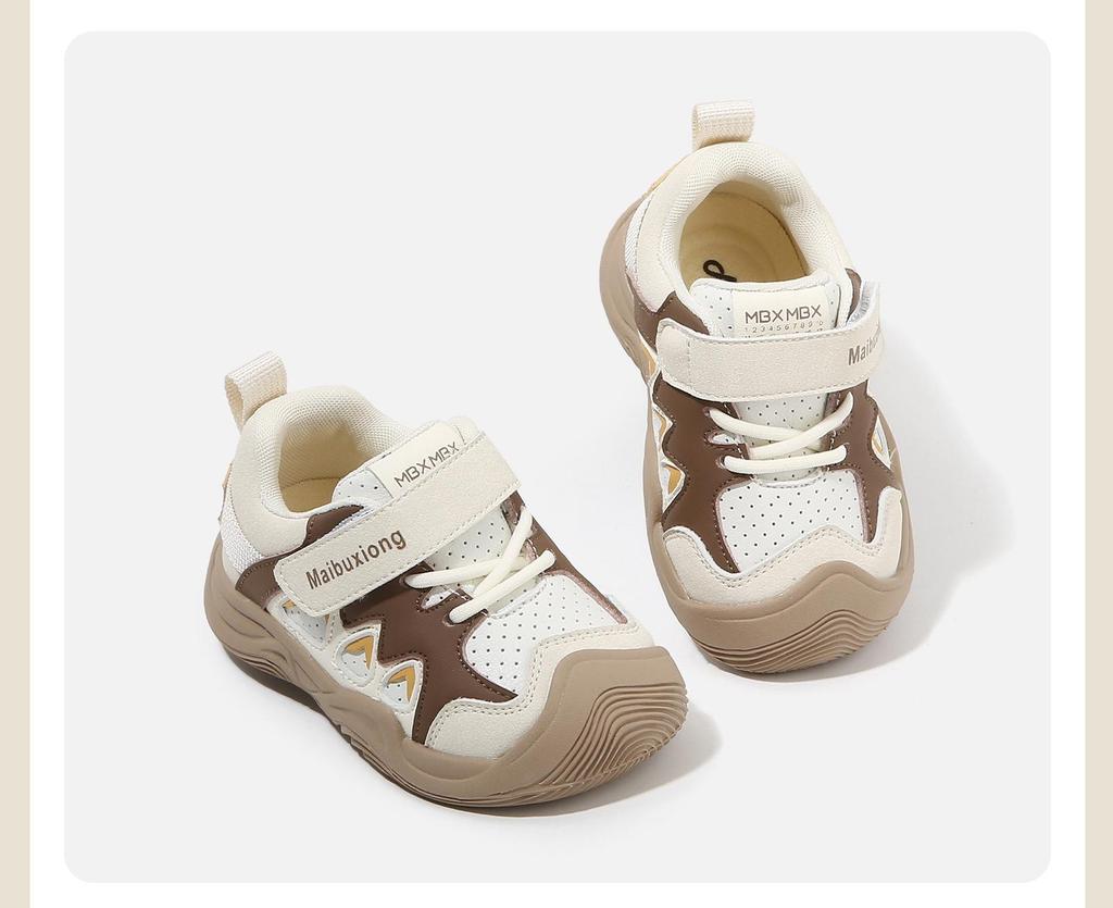 Spring 2026 Baby Soft Sole Sports Shoes for Boys and Girls - Comfortable Korean Style Casual Walker Shoes