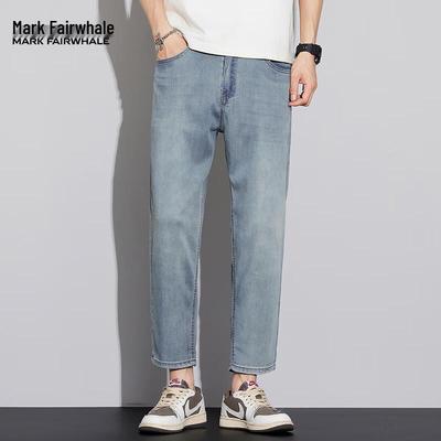 Mark Fairwhale Men's Lyocell Blend Straight-Leg Jeans