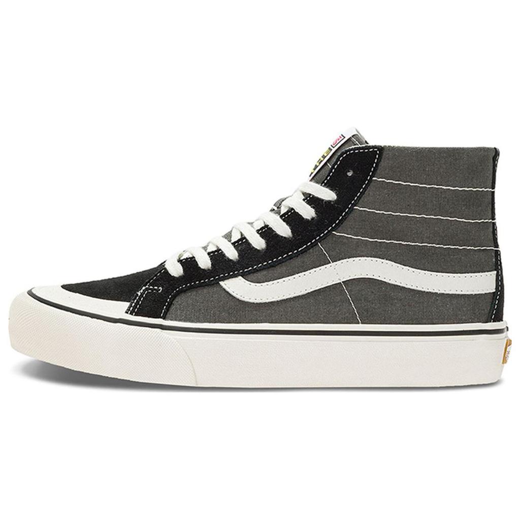 Vans Sk8-Hi 138 Decon VR3 SF Black Marshmallow Unisex Sneakers Grey VN0A4BX71KP