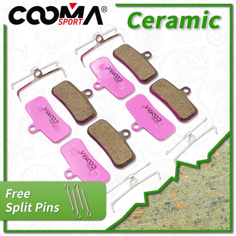 4 Pairs Ceramic Bicycle Disc Brake Pads for Shimano M9120 M8120 M7120 M6120 Saint M810 M820 ZEE M640 H01 H03A MT520 Bengal Helix