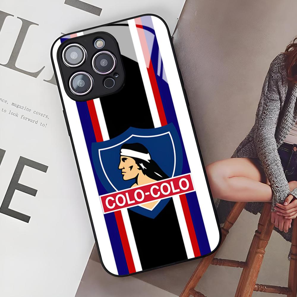 New Club Social Y Deportivo Colo Phone Case for Iphone 16 15 14 12 11 13 Pro Max Mini X Xr Xs Se 8 Puls Glass Cover
