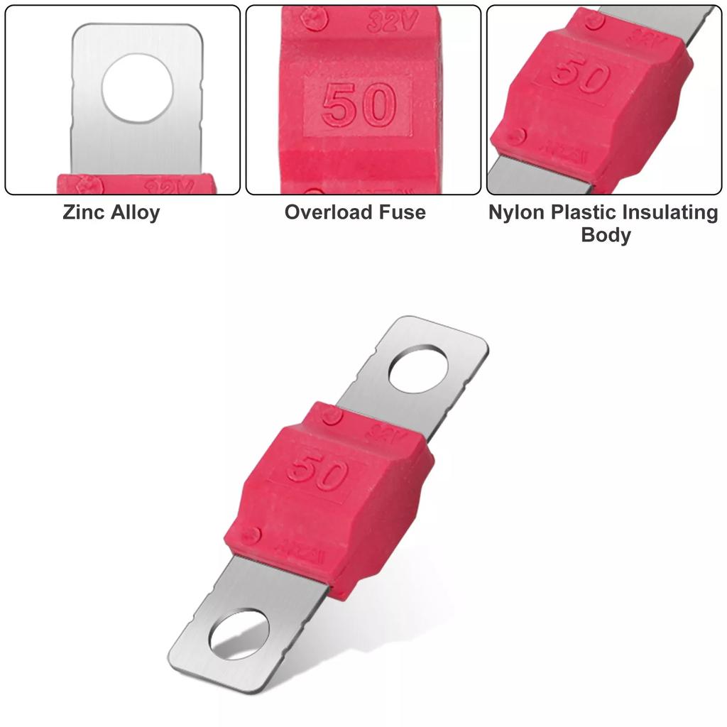 18 Peças Swe Mta Fusíveis de Carro de Pino Mini Áudio Estéreo de Carro Fusível Afs 32V 20A 30A 40A 50A 60A 70A 80A 100A 125A 150A 175A