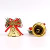 Christmas Leafy Gold Bell Tree Ornaments and Jingle Window Hangings