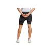adidas Solid Color Mid-Rise Straight Leg Sports Shorts Men Shorts Black IB3466