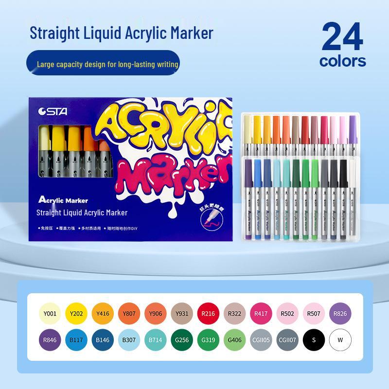Large Capacity Water-Based Children s Acrylic Art Marker Pens